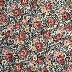 Joan Kessler Concord Fabrics Cottagecore Cabbage Roses 12 yards 17" X 44" wide